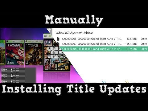 How To Manually Install Title Updates Xbox JTAG/RGH
