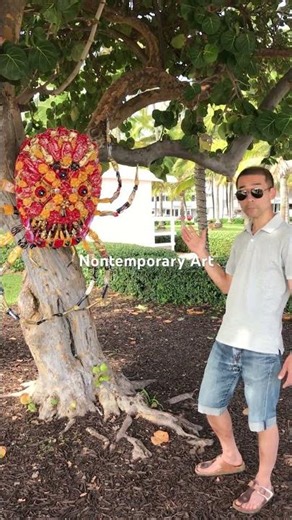 “Nontemporary Art” Takeshi Spider Street Show 37- Miami Beach FL 12/4/25 641S #nontemporaryart #art