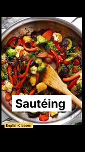 12K views · 102 reactions | Cooking Verbs | English Classes | Facebook