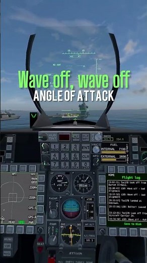 Practicing more aircraft carrier landings in VTOL VR (finally got it in the last try)