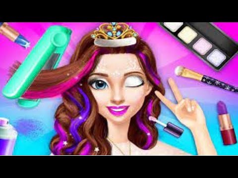 Fun Girls Beauty Care - Princess Gloria MakeUp Salon - Frozen Beauty MakeOver - Games For Girls