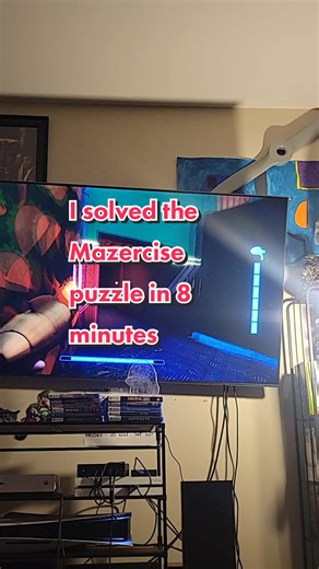 FNAF Security Breach Part 12: Solving Mazercise Puzzle in 8 Minutes