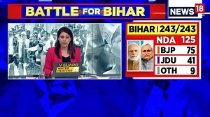 Counting of votes is underway amid strict Covid-19 measures across 243 assembly constituencies to decide the fate of the Nitish Kumar government which has governed the state for 15 years. NDA Continues To Maintain Lead | News18