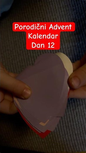 Dan 12/31 porodičnog advent kalendara #day12 #adventcalendar #christmas #cestitke #porodica #diy