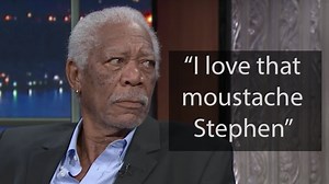 Morgan Freeman recorded a bunch of random phrases for Stephen Colbert and they all sound incredible