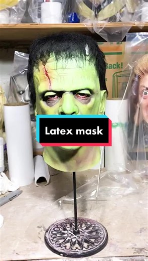 #santa #horror #halloween #latexmask #christmas #factory