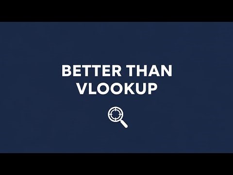 Stop Using VLOOKUP: Master The INDEX MATCH Combo