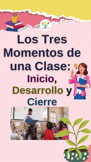 Inicio, desarrollo y cierre de una clase ❇️ #planeacion #maestro #maestras #nem #cte