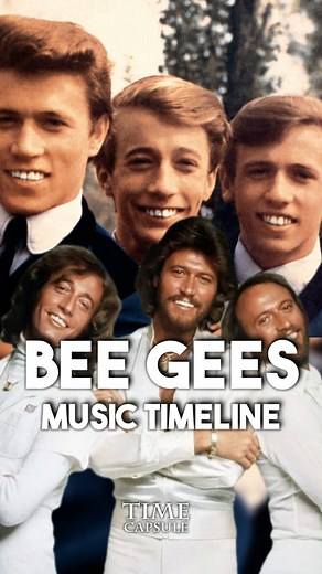Bee Gees Music Timeline 🎶👏 Discover the evolution of their unforgettable sound, from their early days to their rise as music legends. | Amazing Time Capsule