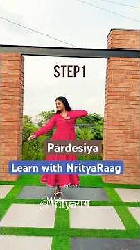 PARDESIYA | PARAM SUNDARI | LEARN DANCE. | SEMI CLASSICAL | #learndance #pardesiyasong #dancevideo