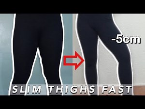 SLIM THIGHS IN 2 WEEKS | combined emi wong and april han burn thigh fat workout: easy workout