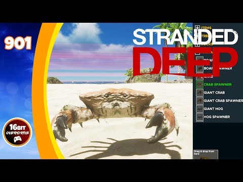 Physics Items And Animals - Caldera Map Build - Stranded Deep (901)