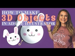 Learn How to Create a Playful 3D Design in Adobe Illustrator (STEP-BY-STEP TUTORIAL FOR BEGINNERS)