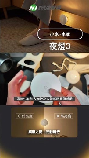 𝙉𝙤𝟭🅢🅗🅞🅟 【 小米 米家 夜燈3 】