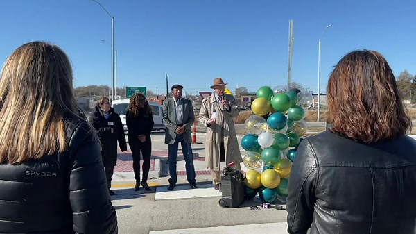 A big day here in Grandview. We cut the ribbon on the largest infrastructure project in City history: the I-49 Outer Roads Conversion. MoDOT Kansas City said our growth made this project necessary. Thanks to Trekk Design Group, Radmacher Bros., for getting it done on time and under budget. A bigger thanks to all the drivers out there for your patience! | City of Grandview