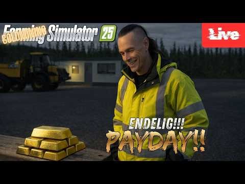 🔴 LIVE | Klar til SLUCIFER vaskeanlæg!⛏️🚜 Yukon Valley | FS25 Live🔴
