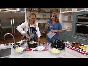 T-Fal Stackable 11-piece Cookware Set w/ Fridge Lids on QVC