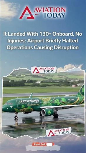 Eurowings Flight A319 Makes Emergency Return To Hamburg After Engine Malfunction