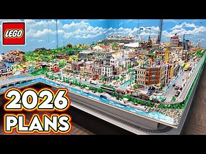 Our Plans for 2026! LEGO City, Studio, & Channel Goals!