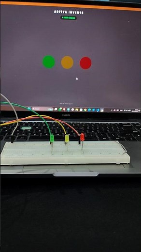 Cursor Controlled RGB LEDs Using Python & Arduino 🔥
