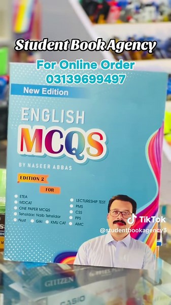 Naseer Abbas English Practice Book for ETEA Prep