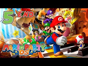 Mario Party DS - 1080p HD Playthrough (Story Mode) Chapter 5 [END] - Bowser's Pinball Machine