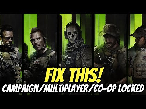 Fix COD Modern Warfare II Campaign/Multiplayer/Co-Op Locked on Xbox/PC (Game Pass Users)