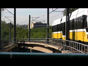 DART Train At Forest Lane Station Dallas Texas
