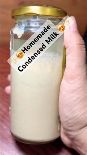 ✨Homemade Condensed Milk 🥛😍No preservatives, super creamy✨ #ripuscookingpoint #shorts #viral