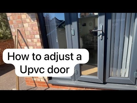 UPVC Door catching - Easy adjustment