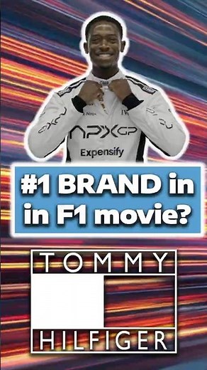 Tommy Hilfiger #1 Brand in the F1 Movie 🏁