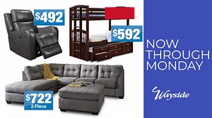 4 comments | Shop our Presidents' Day Sale & Clearance this weekend! We have a huge selection of furniture for every room in your house! Sofas, sectionals, recliners, beds and dining sets. | Wayside Furniture & Mattress | Facebook
