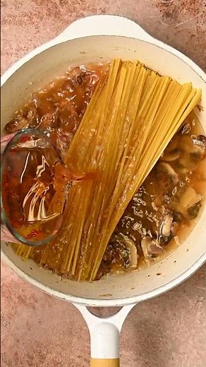 20-Minute Mushroom Marsala Pasta recipe