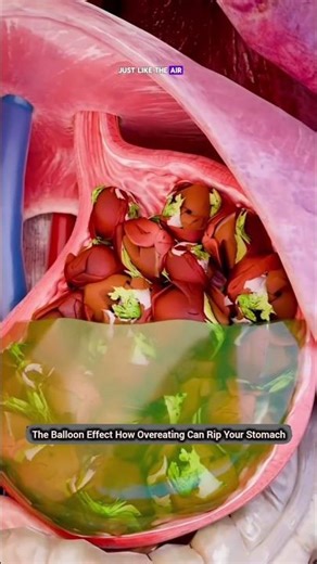 The Balloon Effect: How Overeating Can Rip Your Stomach