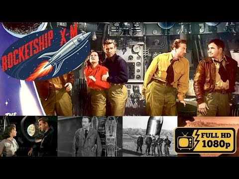 Rocketship X-M (1950) Cult Classic Sci-Fi Colorized Movie