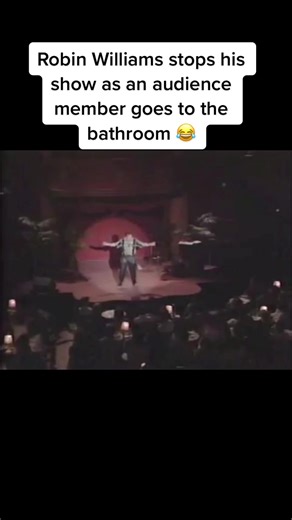 Robin Williams Comedy Show Interrupted by Audience Member 😂