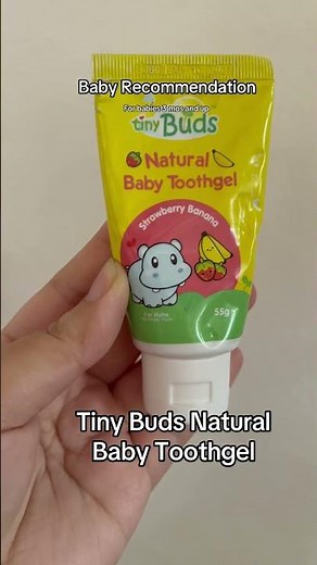 Tiny Buds Baby Toothgel 😁 Safe & Tasty First Toothpaste for Babies!