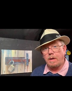 Monday 7:30 pm GMT this lesson teaches layer building with acrylic. #clivepowell #clive5art #cardiff #uk #art #acrylicpainting | Learn To Paint With Clive