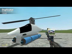 Gmod Tutorial: How to make a helicopter without any addons.