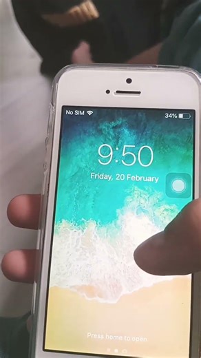 Swipe up to unlock without using the home button Swipe up to unlock without using the home button