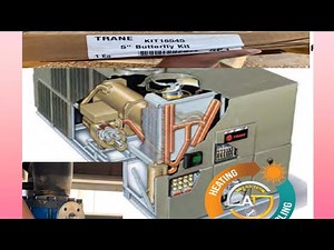 5” Butterfly Valve#How To Replace In RTAC Trane Chiller 300J#