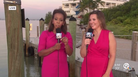 Al Roker live in Miami with WPTV
