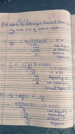 class 9 maths exercise 1.3 question 1 and 3