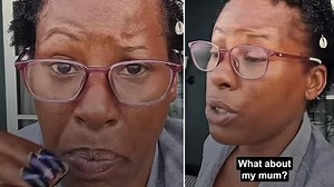 Deni Hines snaps at a fan on TikTok for asking about her mother Marcia