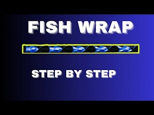 Fish Wrap - STEP BY STEP - Rod Building
