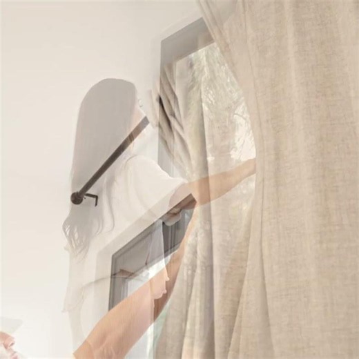 100% Blackout Linen Look Curtains | Custom-Made for Better Sleep & Privacy