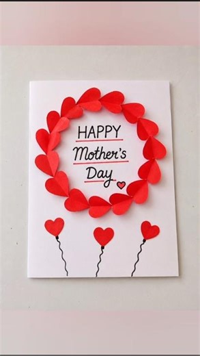 diy mother's day card #diy #craft #art #mothersday #youtubeshorts #trending #viral #shorts