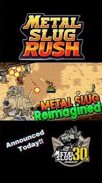 Metal Slug Rush - Console release when?