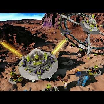 Lego Alien Conquest sets 7049, 7065 and 7052