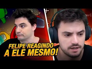 FELIPE REAGIU A ELE MESMO NO YOUTUBE! | Cortes Felipe Neto
